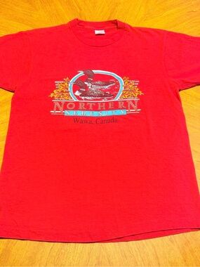 Northern Serenity Wawa Canada Red Graphic Tee